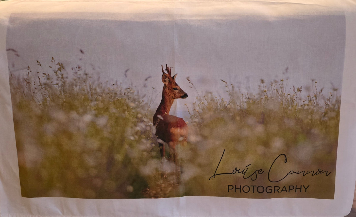 Luxury digital printed cotton tea towel, choose from 13 different animals / designs, my own unique photogrpahy