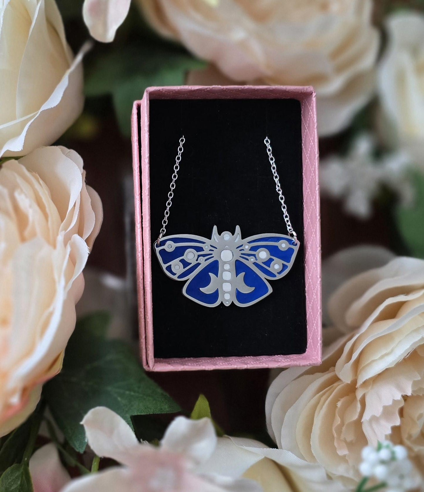 Handmade 14k gold unique whimsical butterfly necklaces | gift for her | bold summer statement necklace | Polymer clay boho nature lovers